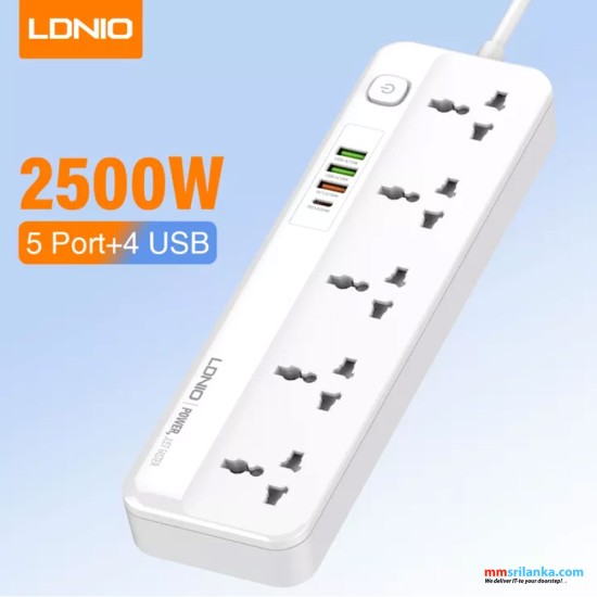 LDNIO SC5415 Multi Function Power Strip 5 Power Sockets (6M)